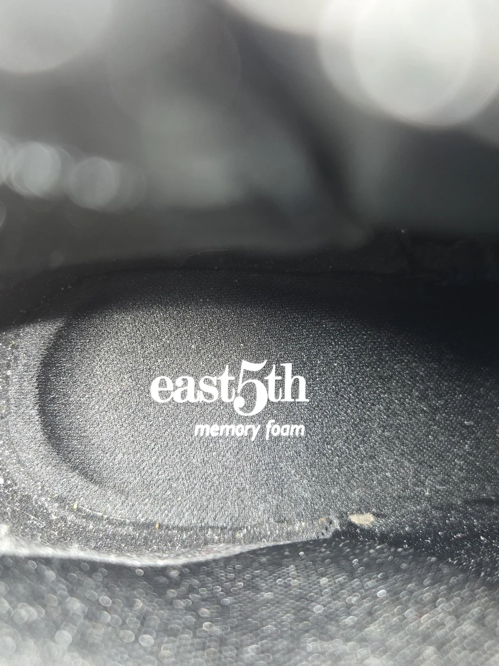 East 5th Memory Foam Black Women's Suede Ankle Boots with Side Zip Size 7.5